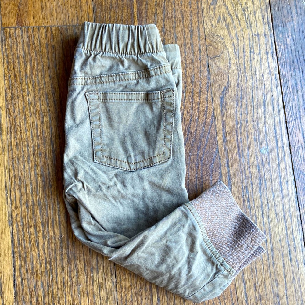 Tan jogger trotador baby pants size 12 months